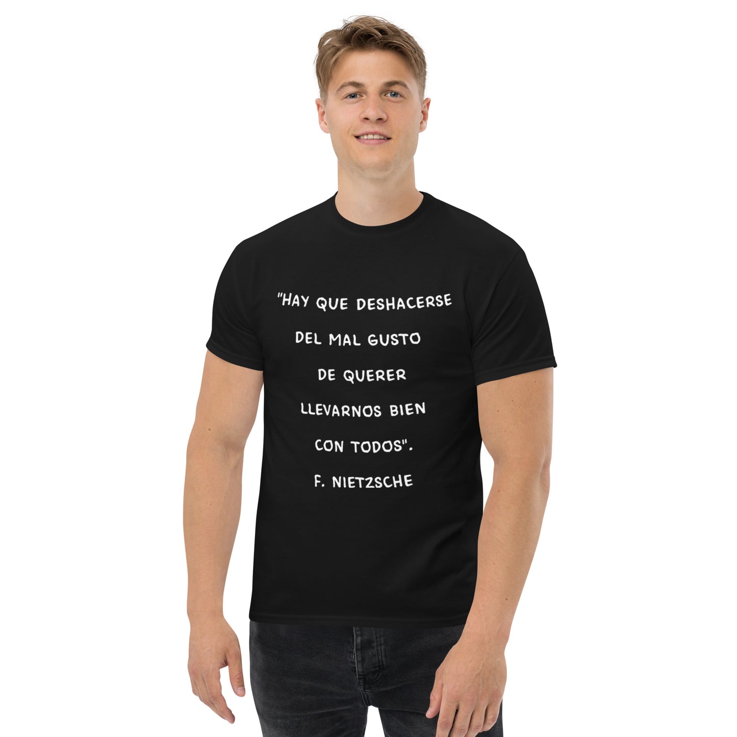 Camiseta clásica hombre